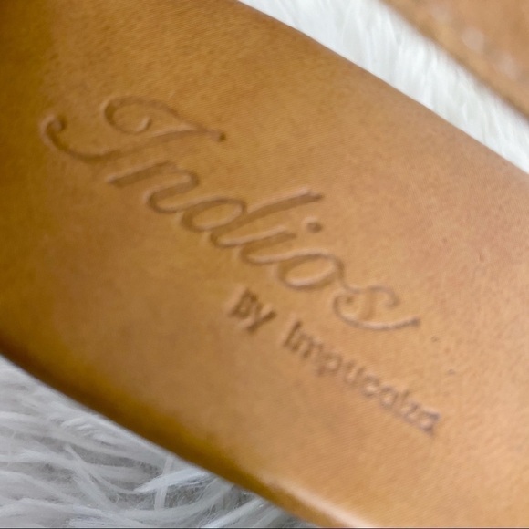 Leather Wedge Sandals Size 7 - Picture 7 of 12